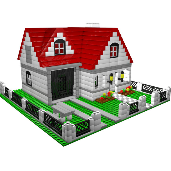 legos clipart lego house