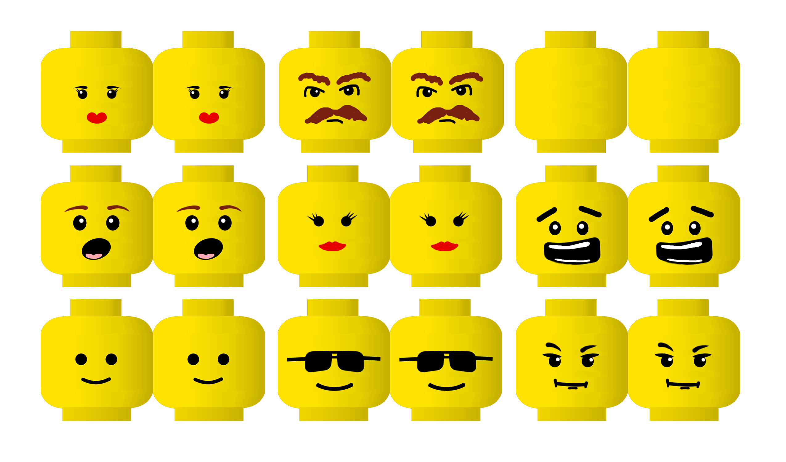legos clipart page