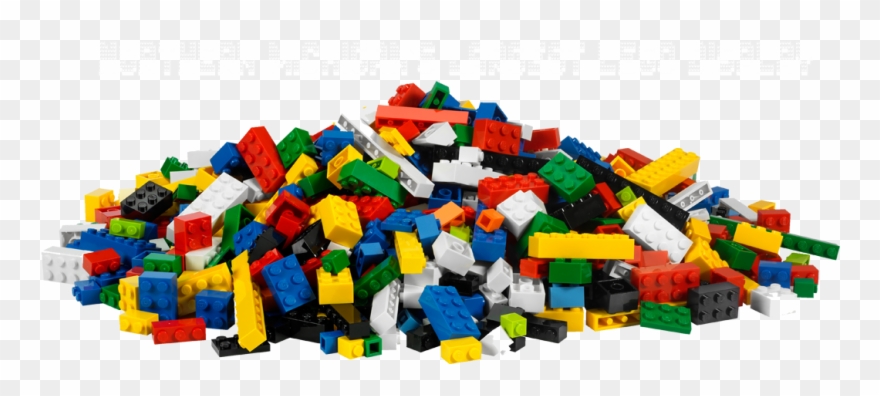 legos clipart pile