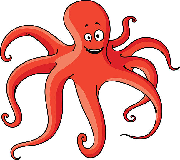 octopus clipart realistic