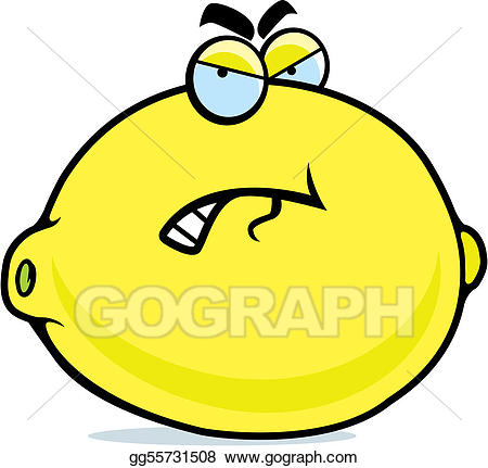 lime clipart angry