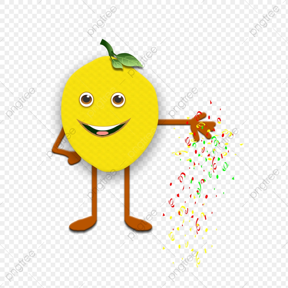 lemon clipart happy lemon
