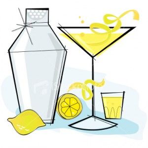 martini clipart cocktail mixer