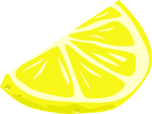 lemon clipart lemon wedge
