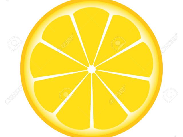 lemon clipart realistic