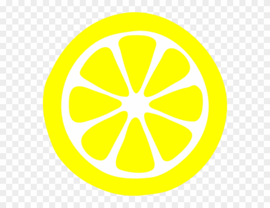 lemon clipart sliced