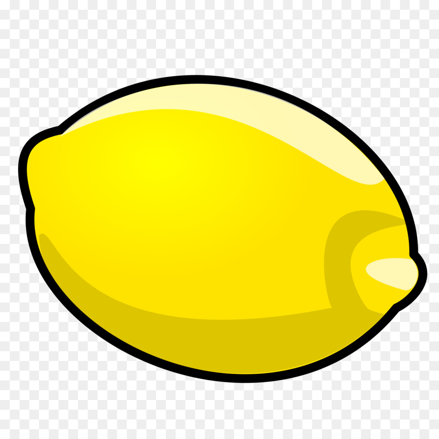 lemon clipart yellow object
