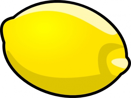 lemon clipart yellow vegetable