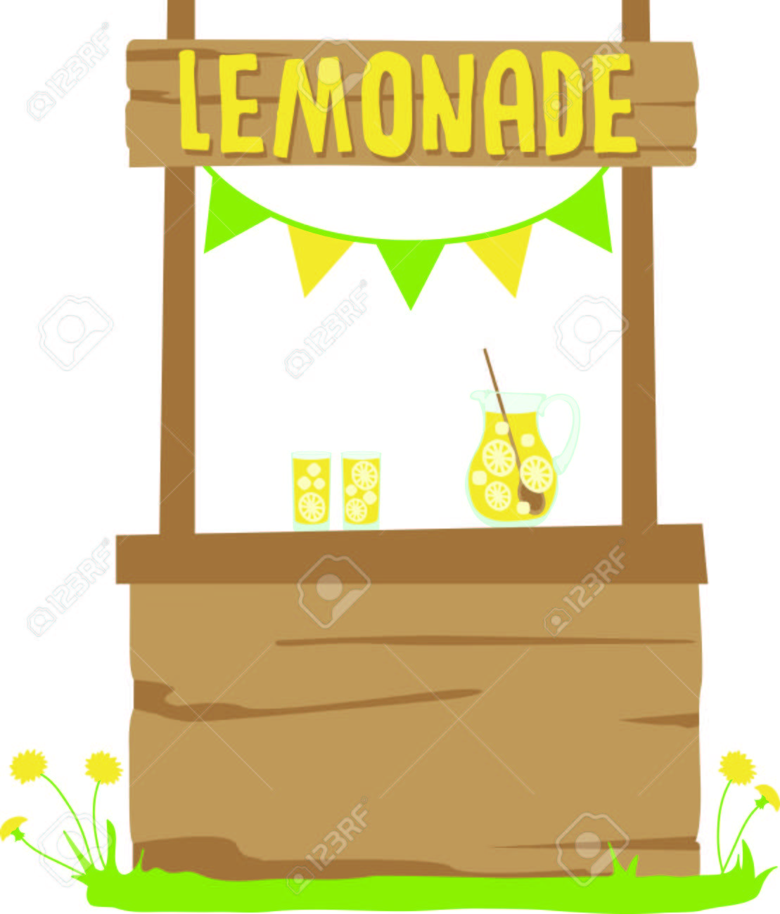 Images Of Cartoon Clipart Lemonade Stand