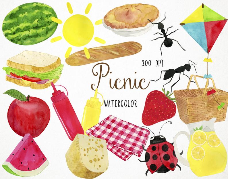 lemonade clipart picnic food