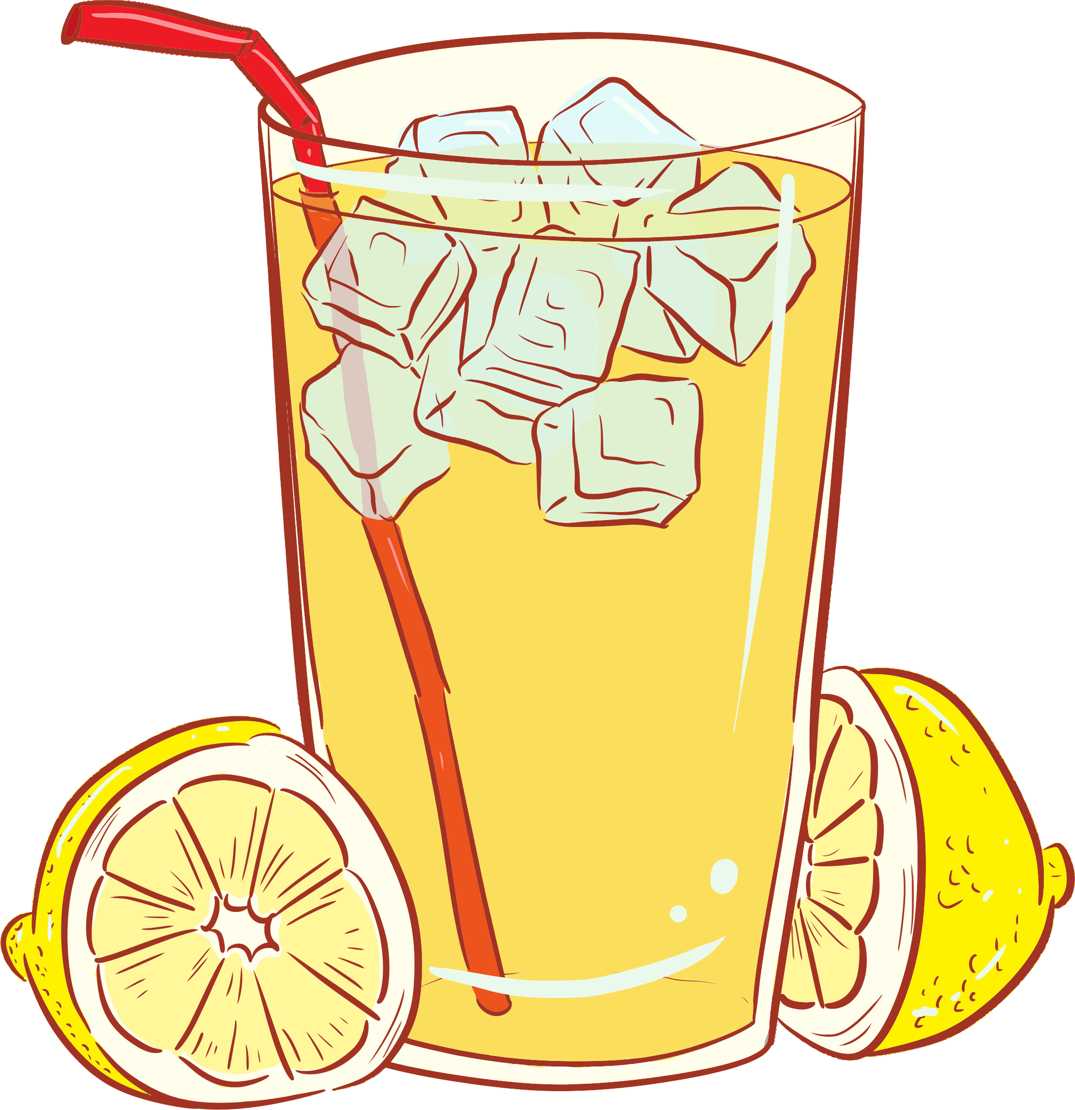 lemonade clipart soft drink