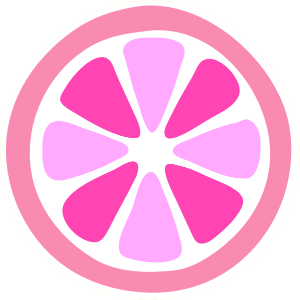wheel clipart pink
