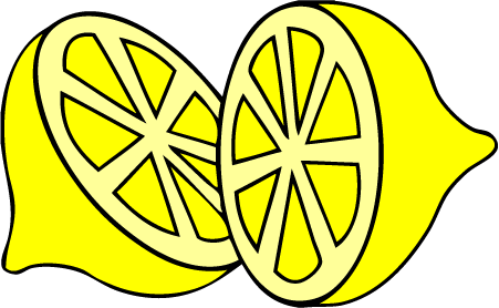 lemonade clipart yellow colour object