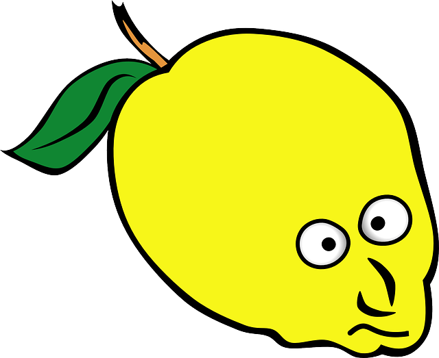 lemons clipart sour food