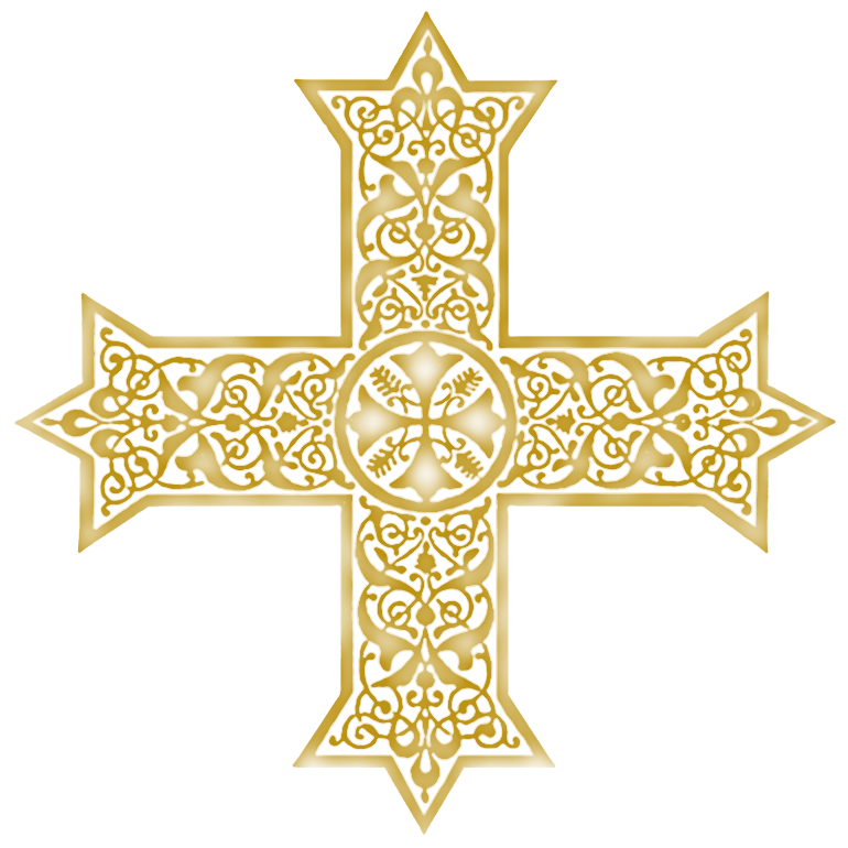 lent clipart colored cross