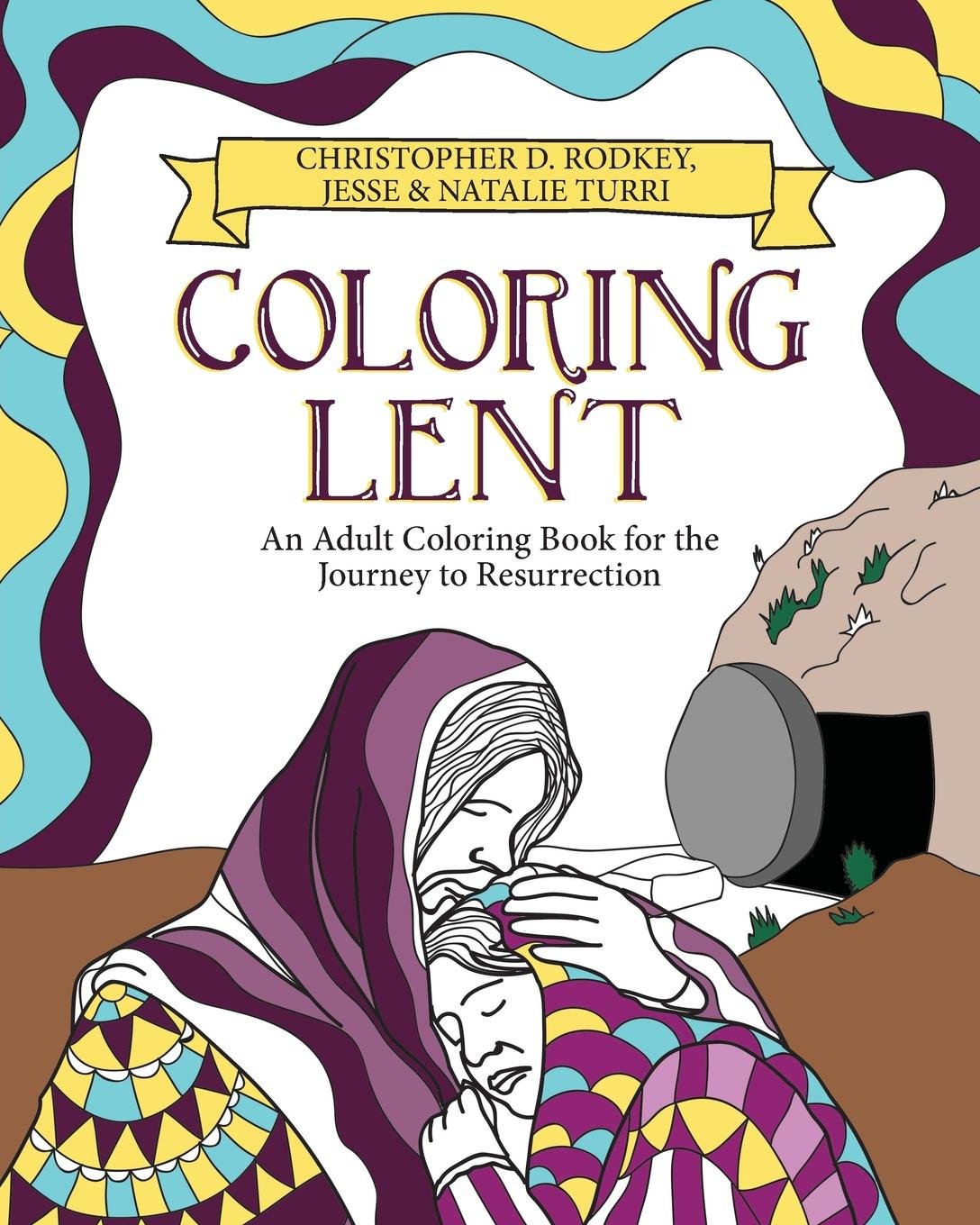 Lent clipart colour. Amazon com coloring an