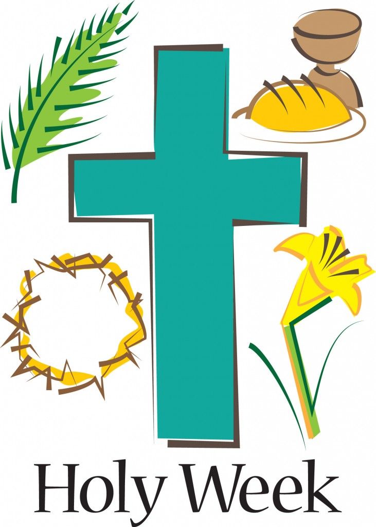 Lent clipart holy week. Free catholic easter cliparts