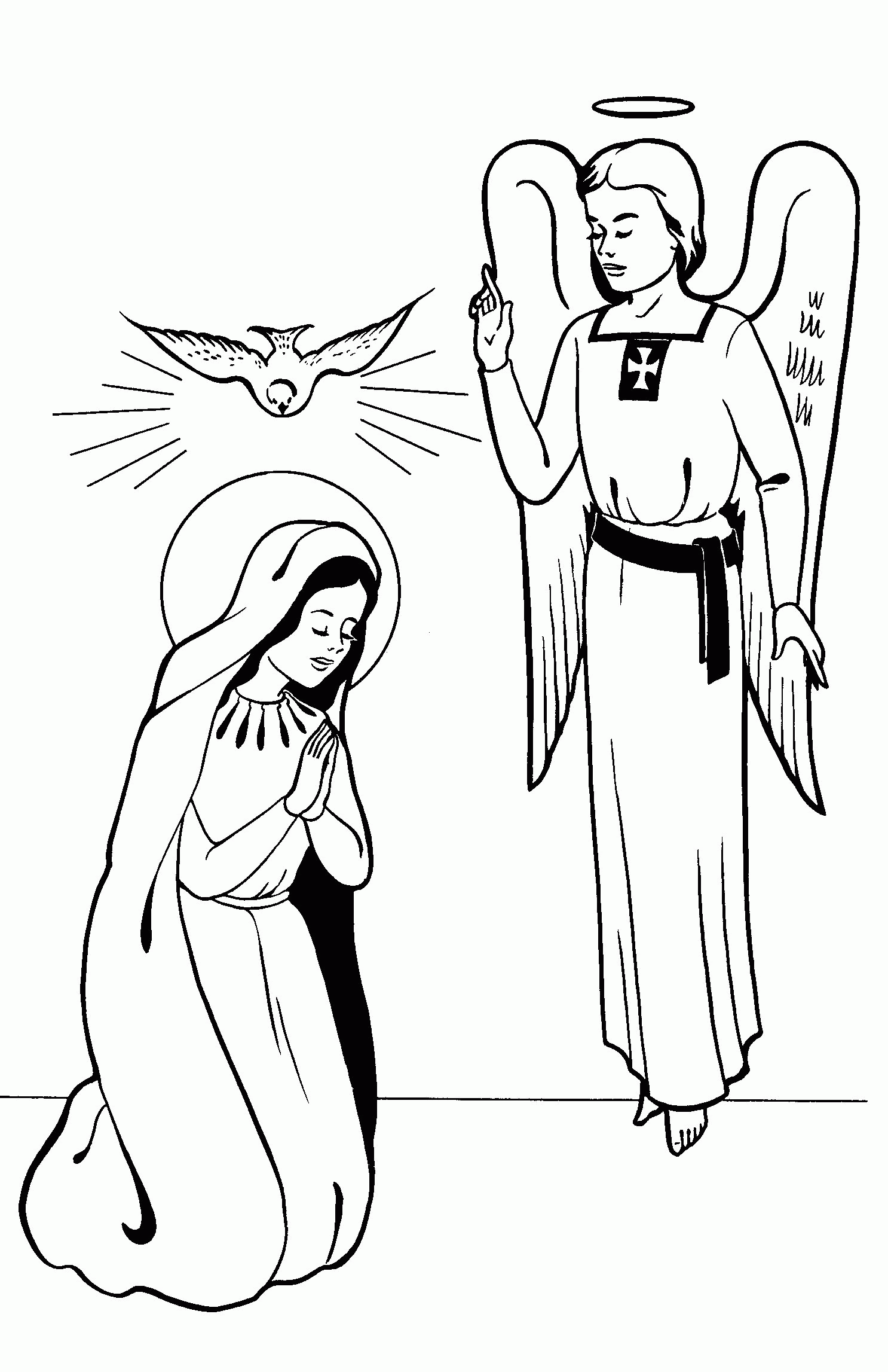 lent clipart mother mary
