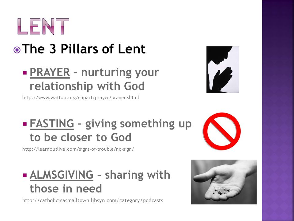 lent clipart prayer