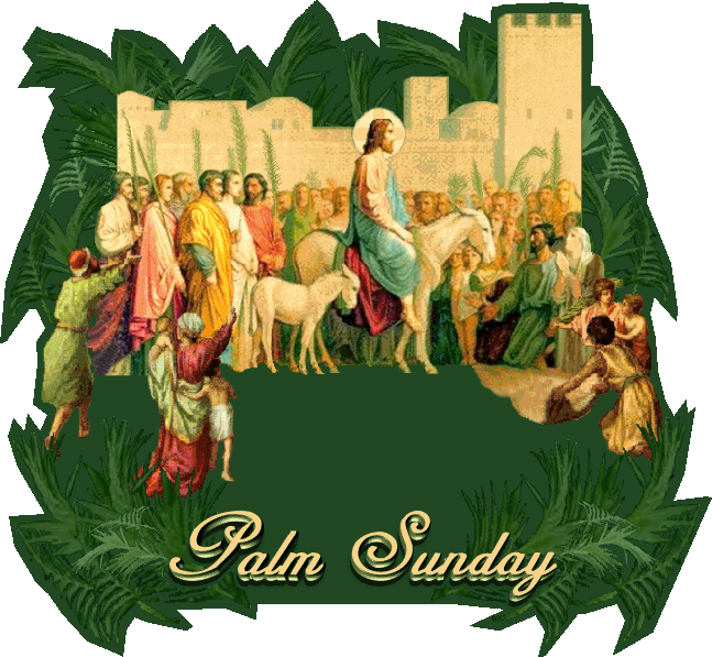 Palm sunday on the. Lent clipart quote