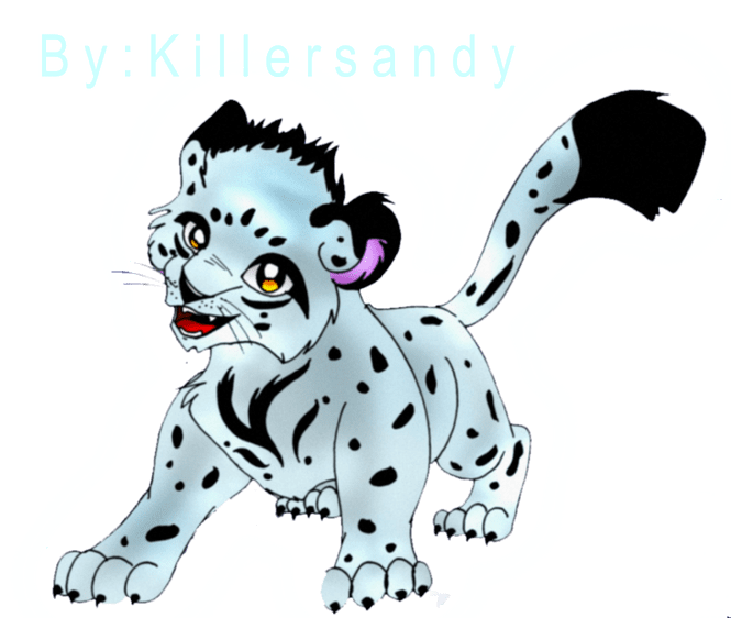 leopard clipart black and white