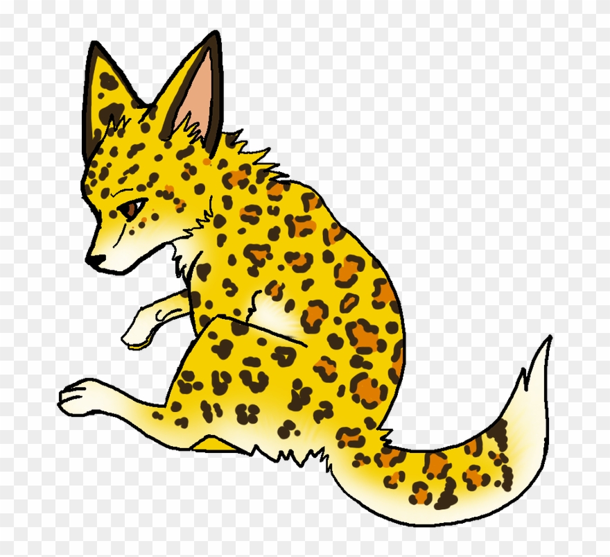 leopard clipart fox