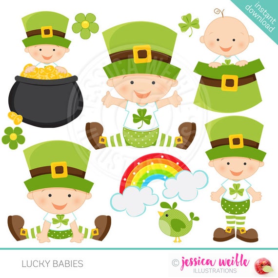 leprechaun clipart baby