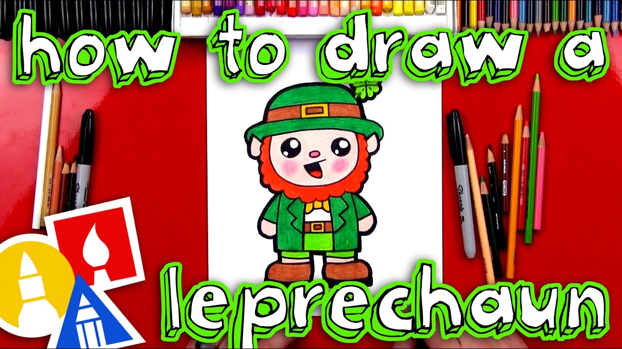 leprechaun clipart easy cartoon