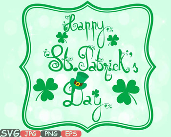 Saint patricks day irish. Leprechaun clipart four leaf clover