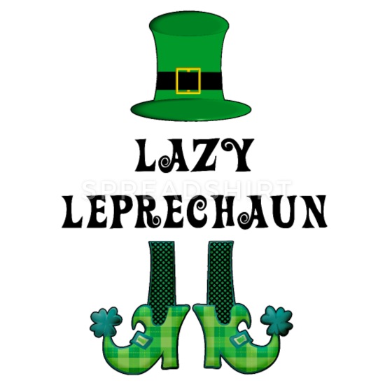 leprechaun clipart lazy
