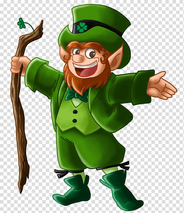 Irish people game saint. Leprechaun clipart luck