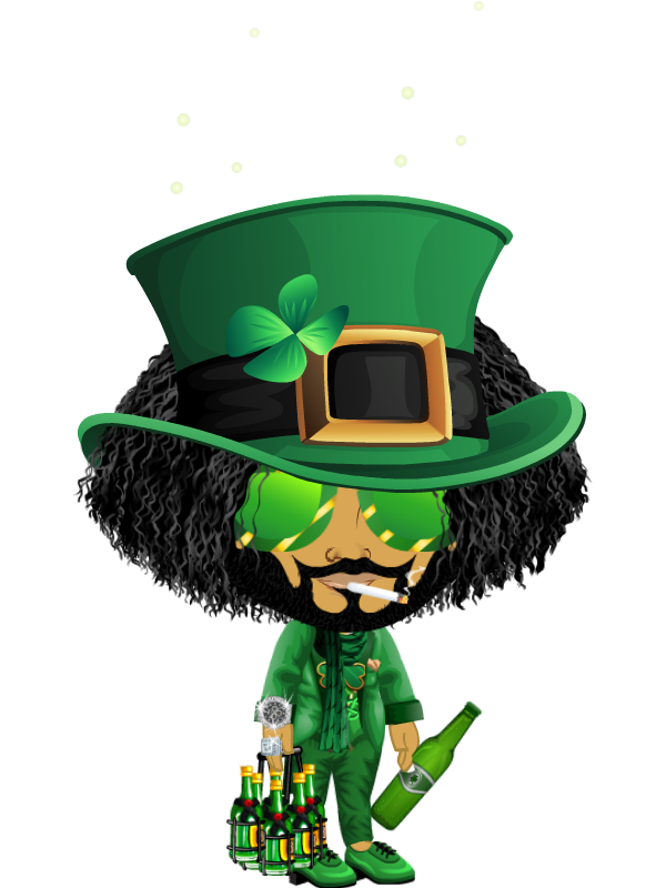 leprechaun clipart pitcher