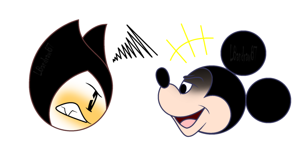 letter clipart mickey mouse
