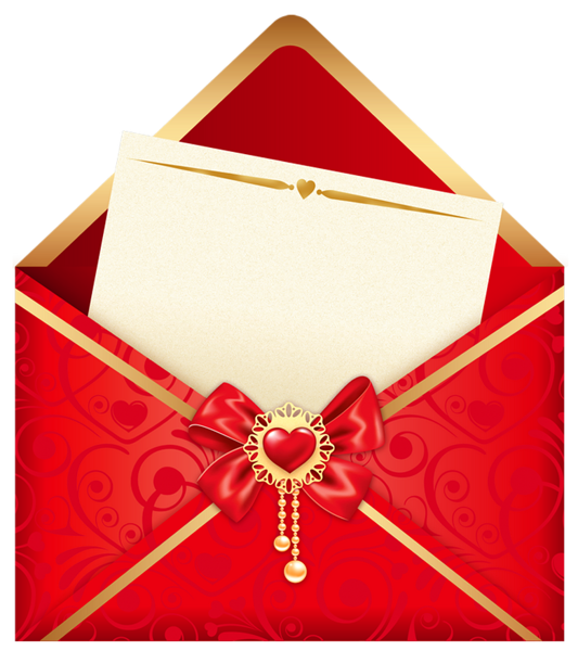 letter clipart valentine