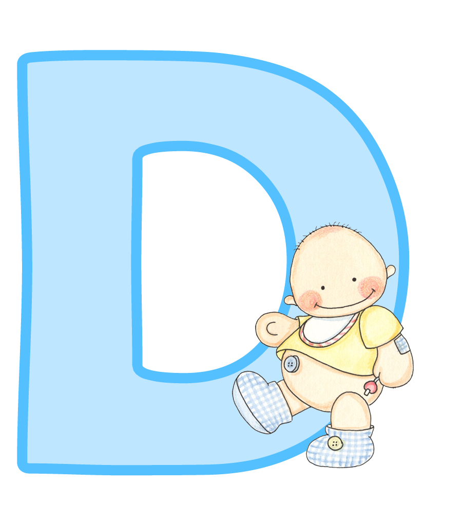 letters clipart baby
