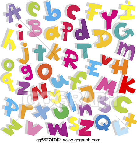 letters clipart background