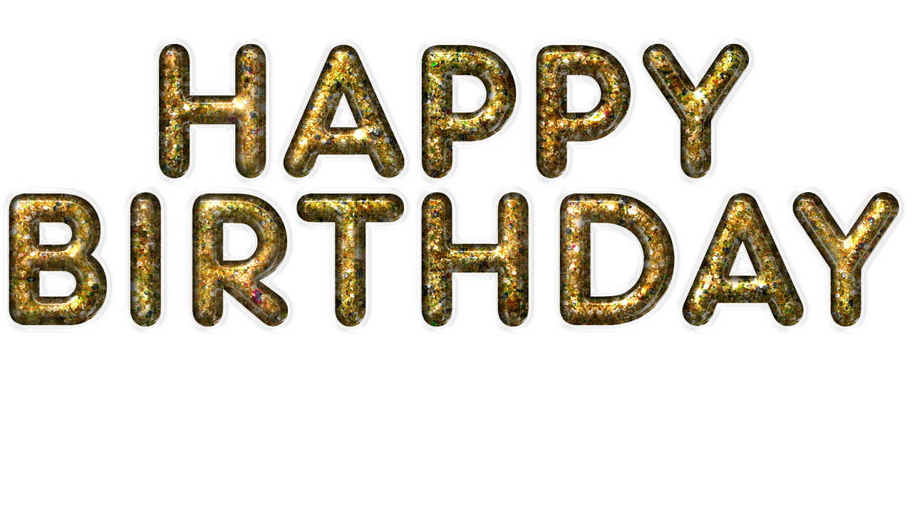 letters clipart happy birthday