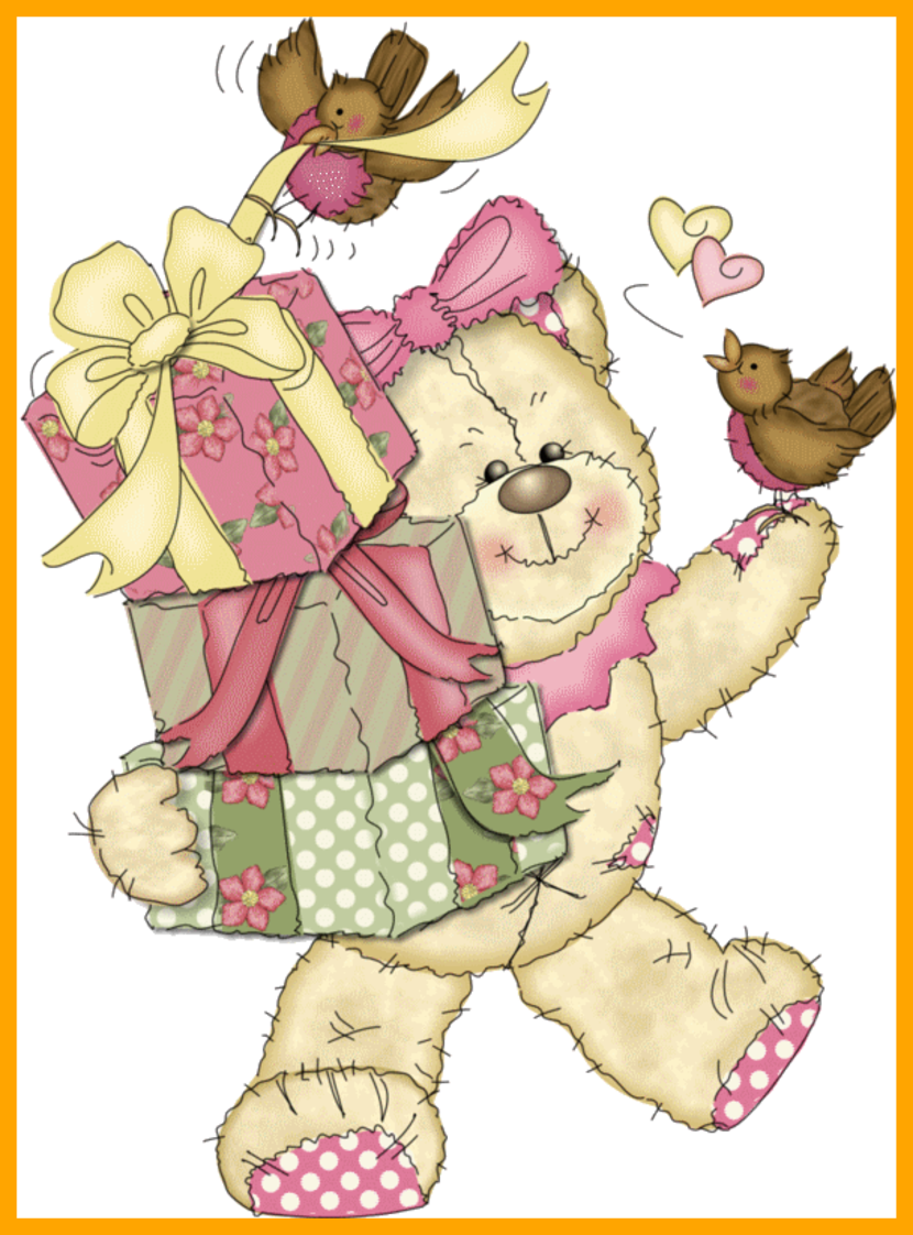 Fascinating fauna enamorada teddy. Letters clipart tree