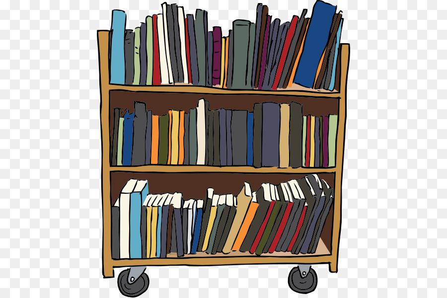Library cartoon png download. Librarian clipart book shelf