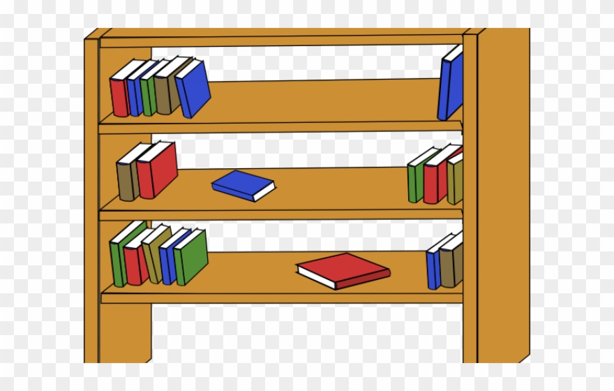 Librarian clipart book shelf. Library books case clip