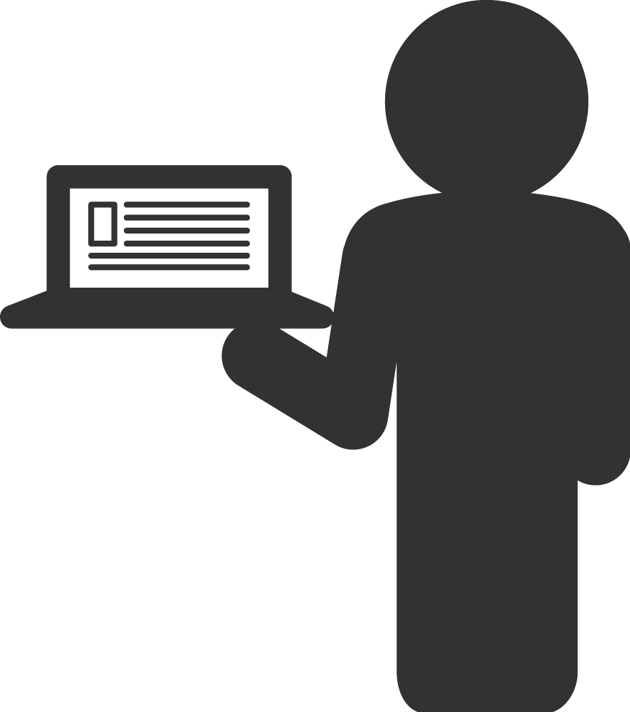 Librarian clipart computer library. Icons clip art portable