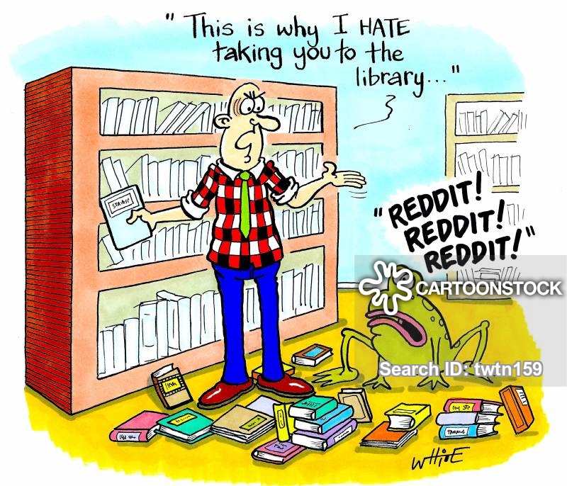 Librarian clipart lending library. Libraries cartoons and comics