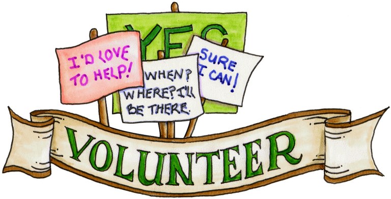 Volunteering clipart cartoon. Volunteer blanco library 
