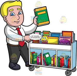 library clipart male librarian