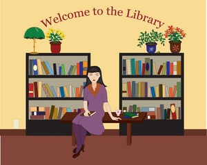 Free classroom bookshelf cliparts. Librarian clipart school room