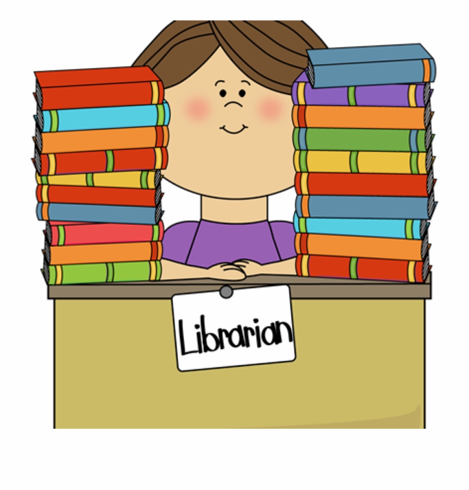 librarian clipart simple