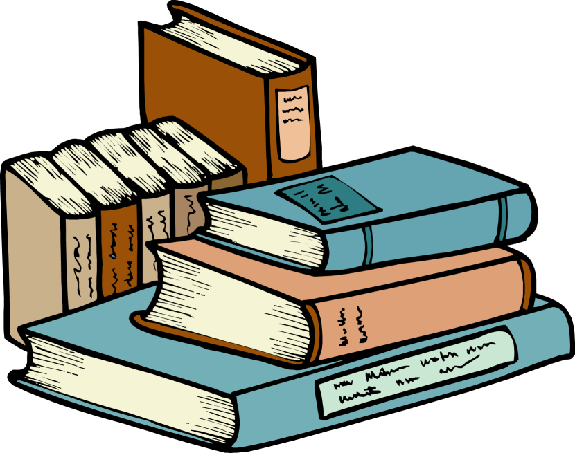 library clipart illustration