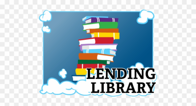 library clipart lending library