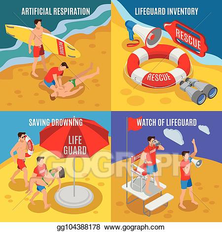 Clip art vector lifeguards. Lifeguard clipart beach lifeguard