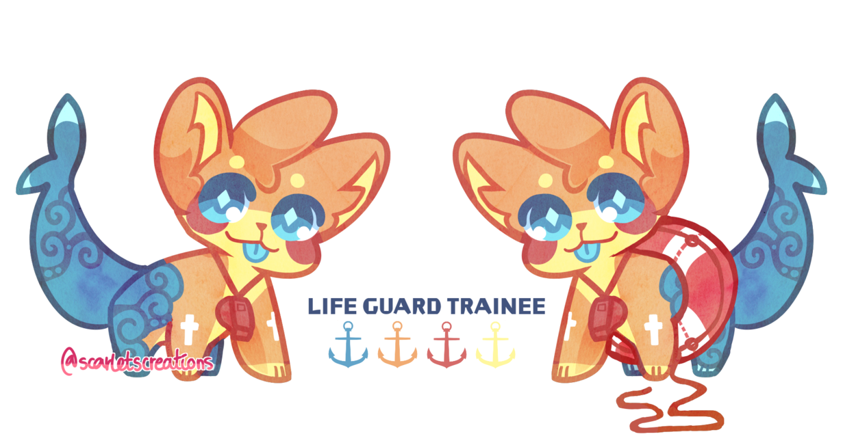 Lifeguard clipart life guard. Closed trainee auction by
